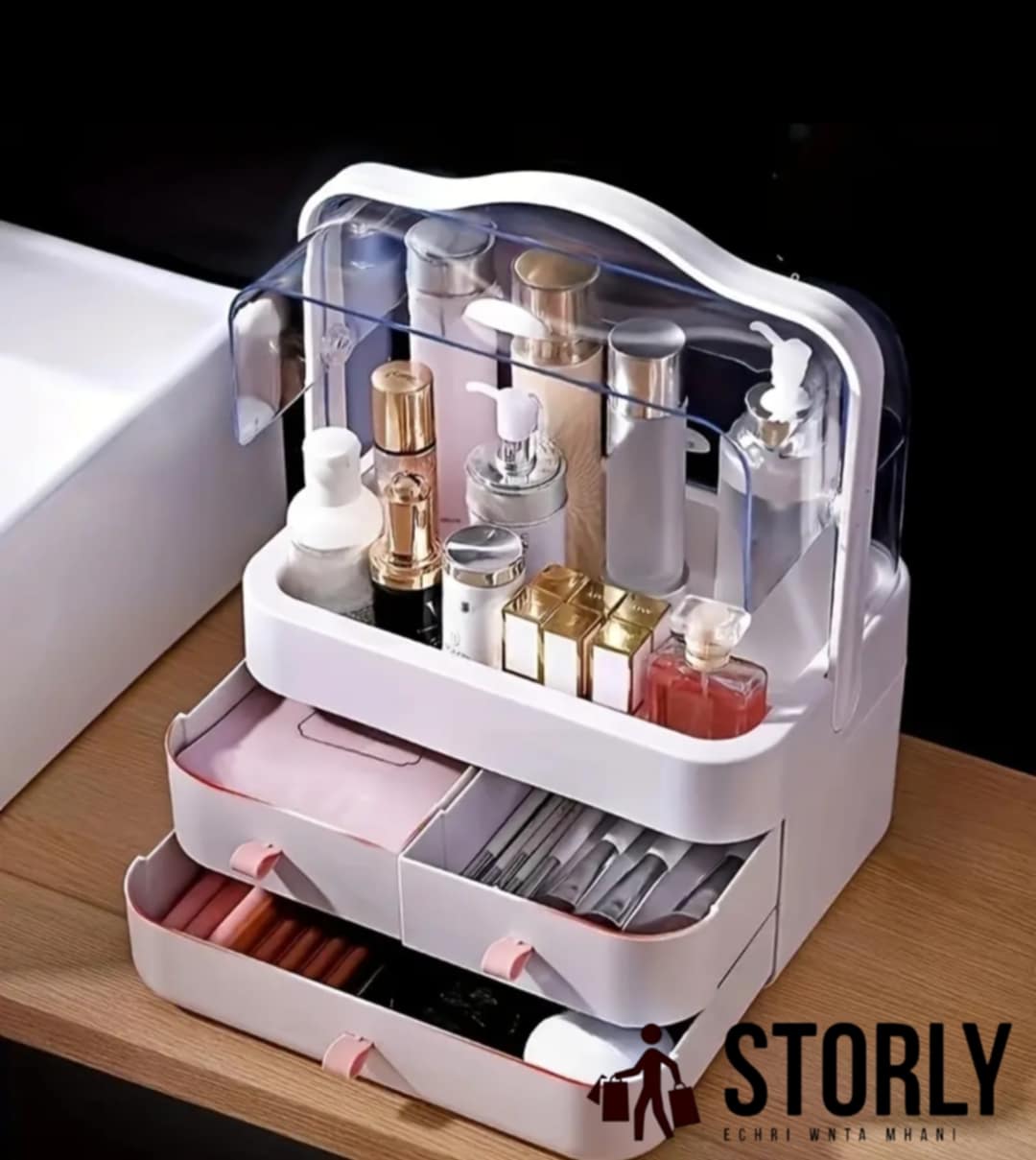 RANGEMENT POUR MAKE-UP